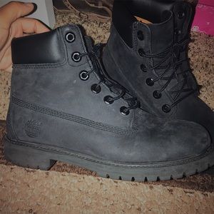 Timberland all black boots